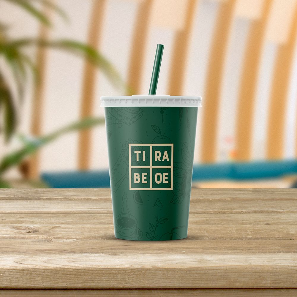 Tirabeqe paper cup
