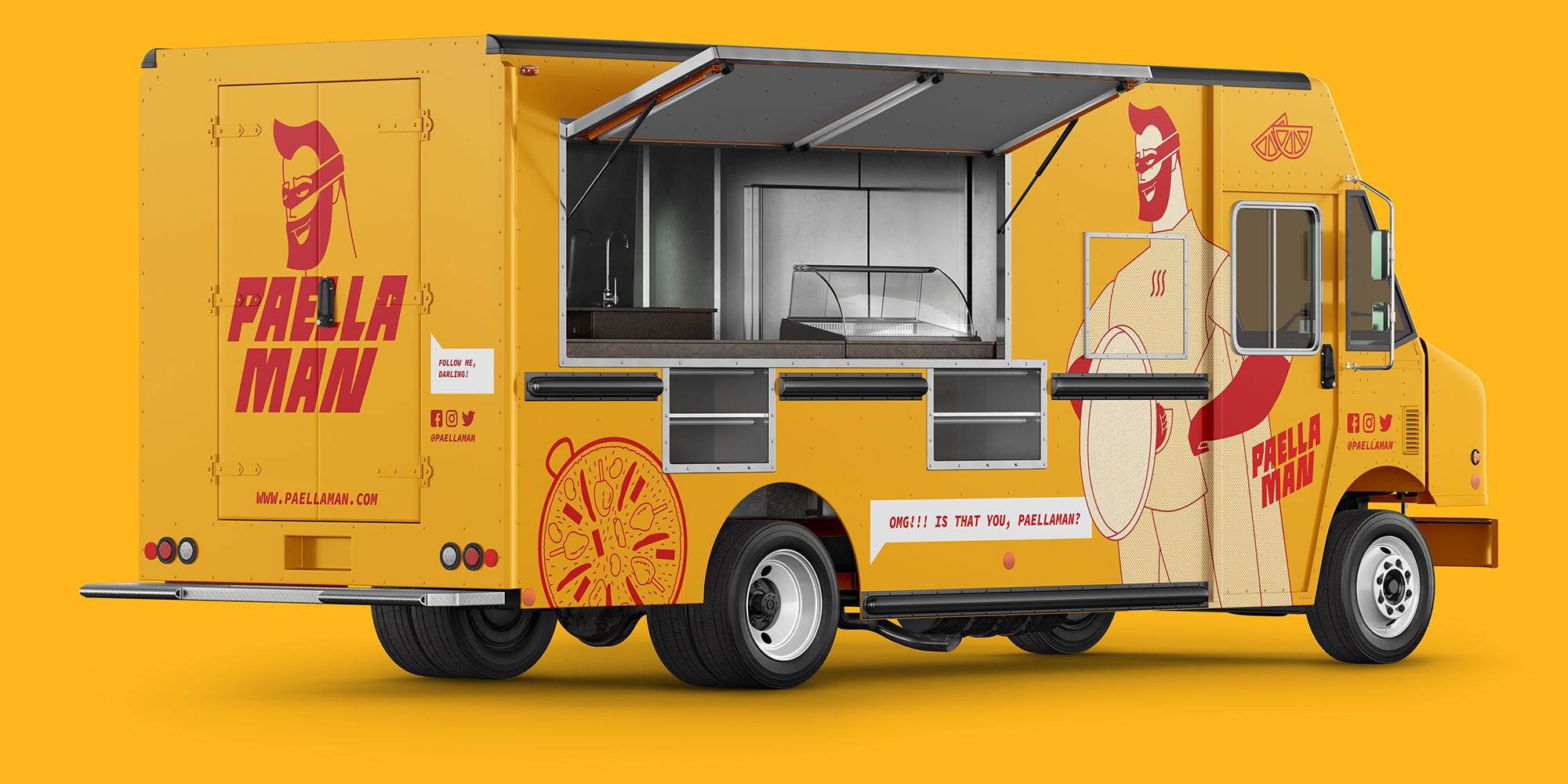Paellaman food truck